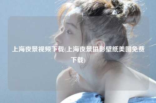 上海夜景视频下载(上海夜景摄影壁纸美图免费下载)